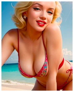 MARILYN MONROE - AI - 8"X10" PHOTOGRAPH - Picture 1 of 1
