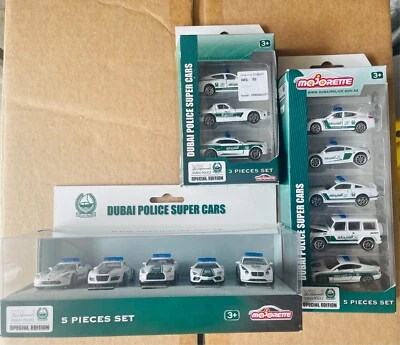 MAJORETTE DUBAI POLICÍA SUPER COCHES EDICIÓN ESPECIAL (lote de 3 CONJUNTOS) 13 coches nuevos Foto 1 de 4
