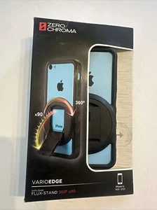 Zero Chroma Flux Stand Black iPhone 5 5s Case Clear 360 Stand Hot Pink VarioEdge - Picture 1 of 2