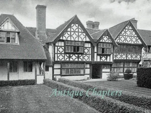 Great Tangley Manor Wickham Flower 1898 4 páginas foto artículo E11 - Imagen 1 de 5