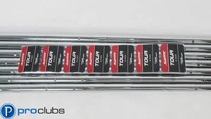 NEW TRUE TEMPER ELEVATE TOUR X-FLEX STEEL IRON SHAFTS 3-PW .355 (No 5 Iron) - Picture 1 of 4