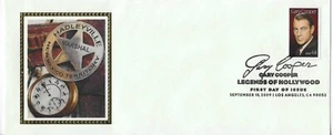 Unsigned Colorano # 4421 Legends of Hollywood Gary Cooper on # 10 envelope - Picture 1 of 1