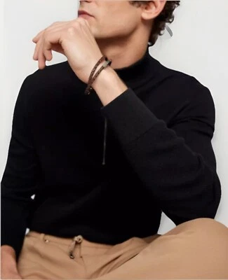 HUGO BOSS Joias em Couro - PULSEIRA BRIAN 50470689 Marrom G - Imagem 1 de 4