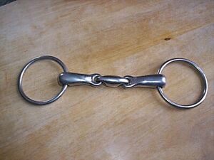 Used Stainless Oval Mouth Loose Ring Bit 5" Mouth
