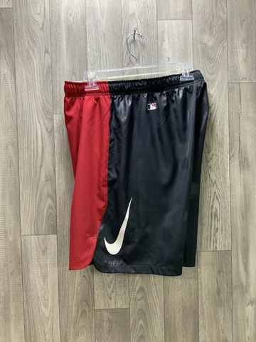 Nike Cincinnati Reds Athletic Shorts Mens Large MLB Dri-Fit Loose Cover
