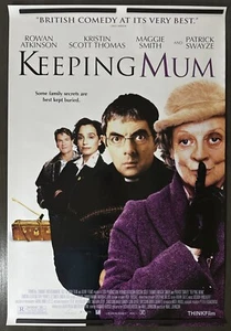2005 KEEPING MUM Original Film Poster, 27X40, JOHNSON, ATKINSON, SMITH, SWAYZE - Picture 1 of 5