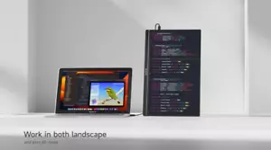 ARZOPA Portable Monitor, S1 Table 15.6'' 1080P FHD, USB C HDMI , Laptop Xbox PS5 - Picture 1 of 4