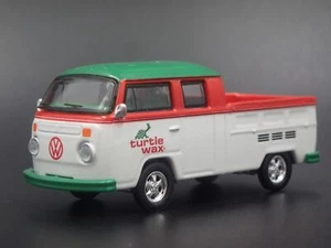 1967-1979 VW VOLKSWAGEN Tipo 2 Doble Cabina Pastilla 1/64 Escala Coche Modelo - Imagen 1 de 7