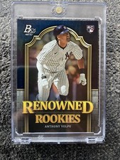 Anthony Volpe ROOKIE Card Bowman Platinum Renowned Rookies Card RR-20 Yankees⚾️