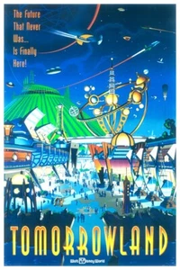 DISNEY WORLD TOMORROWLAND - POSTER DA COLLEZIONE - ACQUISTA QUALSIASI 2 RICEVI 1 GRATIS!! - Foto 1 di 3