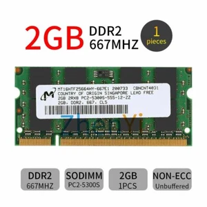 2GB Module Apple MacBook A1181 / MacBook Pro A1261 DDR2 Laptop RAM SODIMM Memory - Picture 1 of 7