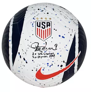 MIA HAMM SIGNIERT USWNT TEAM USA DAMEN NIKE FUSSBALL MIT 2x GOLD & CHAMPS - Bild 1 von 1