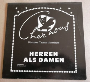 HERREN ALS DAMEN LP Live Cabaret CHEZ NOUS Berlin 66.22581 Transformers Queers - Picture 1 of 2