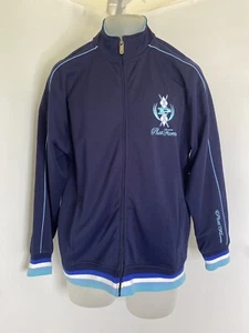 Phat Farm Vintage Full Zip Jacket Mens XL Blue Y2K Streetwear Hip Hop Big Logo - Picture 1 of 24