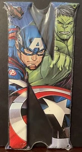 Open Road Marvel Avengers Hulk Captain America Letter "N" Metal Sign Decor NWT - Picture 1 of 2