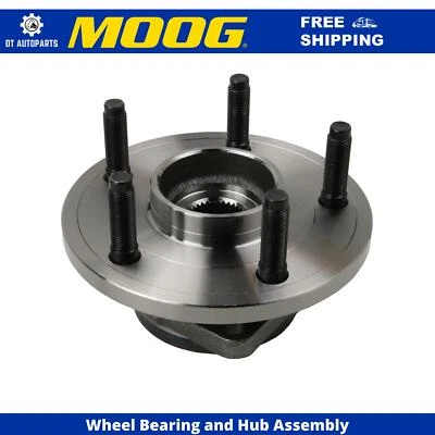 Conjunto de cojinete de rueda y buje delantero MOOG 2005-2010 Dodge Dakota 2005 2006 Foto 1 de 4