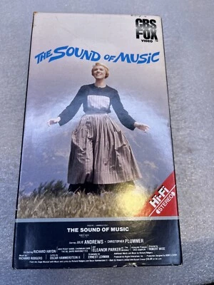 Sound of Music VHS 2 Tape Set Fox CBS Julie Andrews Christopher Plummer 1986  - Image 1 of 4
