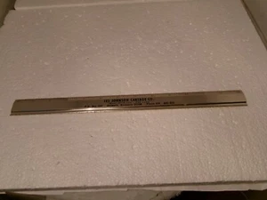 Vintage 13" Metal Adv Ruler Les Johnson Cartage Co Denmark WI - Picture 1 of 6