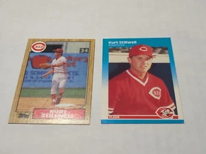 2 Mint KURT STILLWELL Rookies! Cincinnati Reds! Thousand Oaks High School! - Picture 1 of 1
