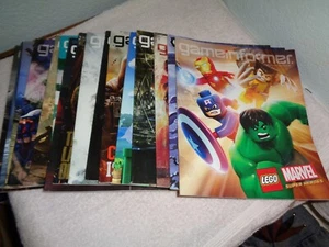 16 GAME INFORMER Magazine Lot #218-238 2011 - Imagen 1 de 1