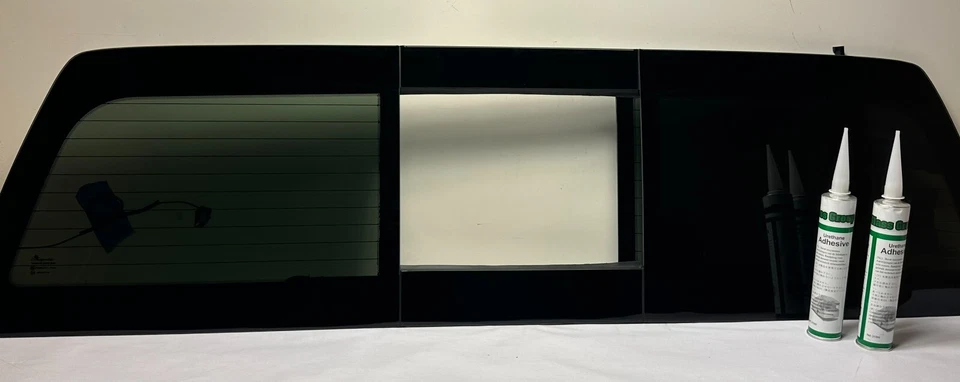 Fit 2014-2018 Chevy Silverado 1500 Back Glass POWER Slider w/Heated & Regulator Foto 1 de 4