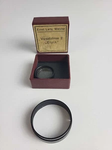 Leitz Leica Vorsatzlinse 2 Elpik 2x 35mm to 50mm + bonus mystery ring - Picture 1 of 8