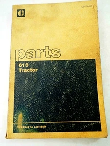 Caterpillar 613 Tractor 71M2549 To Last Built UEG0846S Parts Book 1983 - Picture 1 of 11