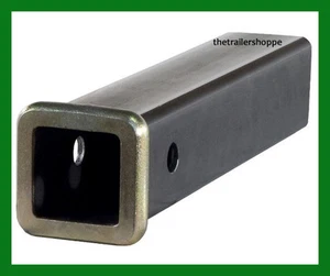 Tubo de acero crudo receptor de 2"" con cuello de refuerzo de 1/2"" 12"" de largo - Imagen 1 de 1