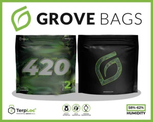 50g Grove Bags TerpLoc - 420 Special Edition - Einschweiß und Zipbeutel - Bild 1 von 4