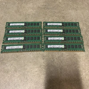 Samsung 32gb Kit 8x4gb 2Rx8 PC3-12800R-11-11-B1-p2 Ram M393B5273DH0-CK0 1224 - Picture 1 of 3