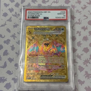PSA 10 Charizard ex - 228/197 228 - SV03 Obsidian Flames Holofoil - Bild 1 von 4
