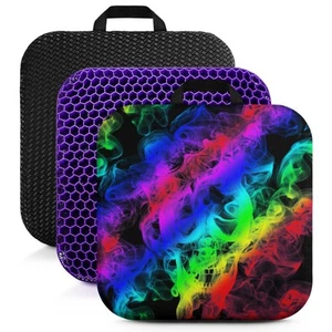 Coloful Gel Seat Cushion for Long Sitting Pressure Relief Home & Office Chair... - Picture 1 of 6