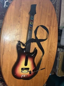 PS3 Guitar Hero Red Octane Wireless Sunburst Guitar 95451.805 No Dongle - Picture 1 of 11