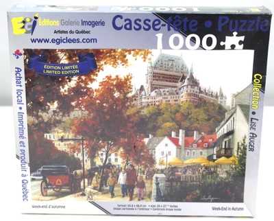 Casse-Tête EGI Week-End in Autumn Lise Auger Jigsaw Puzzle 1000 Pieces 10274 New - Image 1 of 4