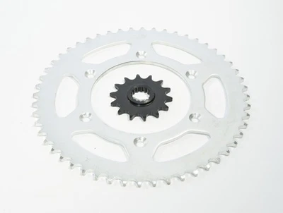 2003 2004 2005 2006 KTM 525 SX 14 Tooth Front and 52 Tooth Rear Sprocket - Image 1 of 4