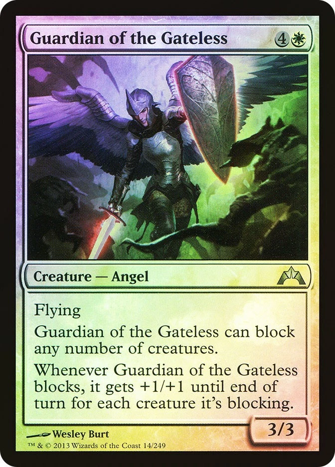 MTG FOIL Guardian of the Gateless  - Gatecrash #014 - Image 1 of 1