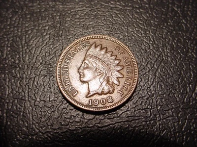 !1908 INDIAN HEAD PENNY - NICE GRADE! - Image 1 of 2