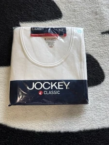 Camiseta sin mangas clásica Jockey vintage blanca talla L paquete de 3 camisetas A 2004 - Imagen 1 de 5