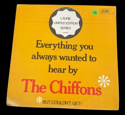 Everything You Always Wanted To Hear By The Chiffons LP Vinyl Record Album - Image 1 of 4