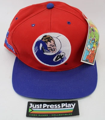 Vintage 1993 Marvel Comics Mr. Fantastic American Needle Blockhead Hat NWT - Image 1 of 4