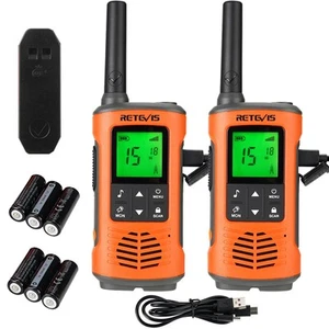 Retevis RT45P Walkie Talkie IP67 wasserdicht, 2er Set - Zdjęcie 1 z 5