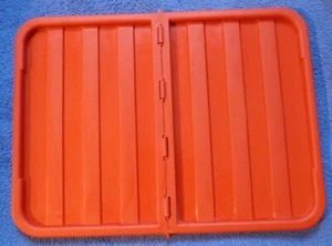 Schuhablage Schuhabtropfer Abtropfschale rot 50x37x2 cm zusammenklappbar - Bild 1 von 3
