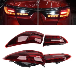 LED Dynamic Tail Light Rear Brake Stop Lamp For Mazda 6 2014-2019 - Picture 1 of 16