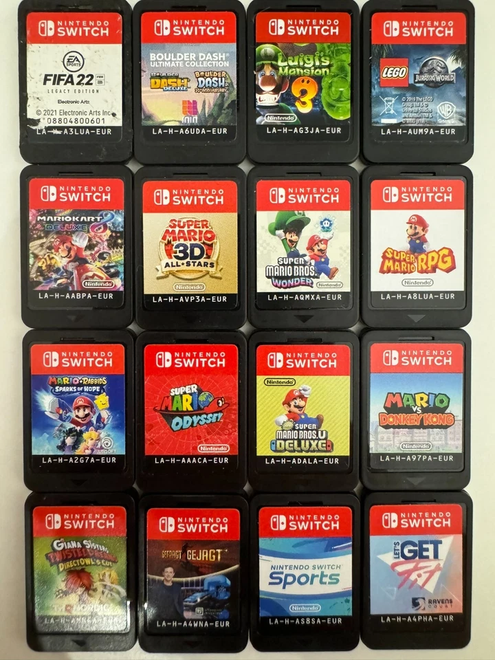 Nintendo Switch Spielesammlung | Große Auswahl | NUR Modul | Mario | Neuwertig ✅ - Bild 1 von 1