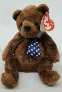 VINTAGE ~ TY Beanie Babies Retired 'Hero' The Bear June 18, 2000 with Errors - Picture 1 of 9