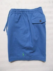 POLO RALPH LAUREN Men's Blue Mesh Knit Prepster-Inspired Shorts 710842624011 - Picture 1 of 14