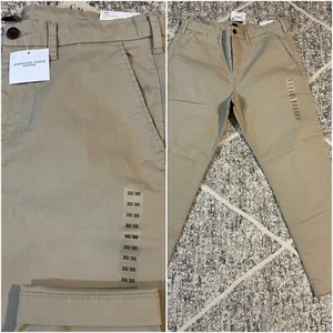 NWT American Eagle Men's AE Flex Athletic Easy Pant Light Khaki 30/30 - Picture 1 of 13