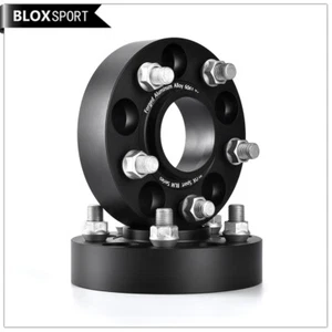 2Pc 25mm Adapters 5x120 to 5x114.3 Wheel Spacers fit BMW E36 E46 E90 F60 E34 E60 - Picture 1 of 10