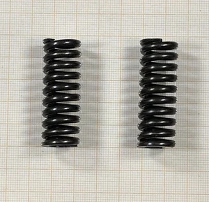 2 x Druckfeder, Länge 46mm - Außen Ø17mm - DrahtØ 3,2mm  (411) - Bild 1 von 2