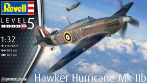 Revell G 4968 WW2 British Hawker Hurricane Mk IIb Fighter plastic model kit 1/32 - Picture 1 of 1